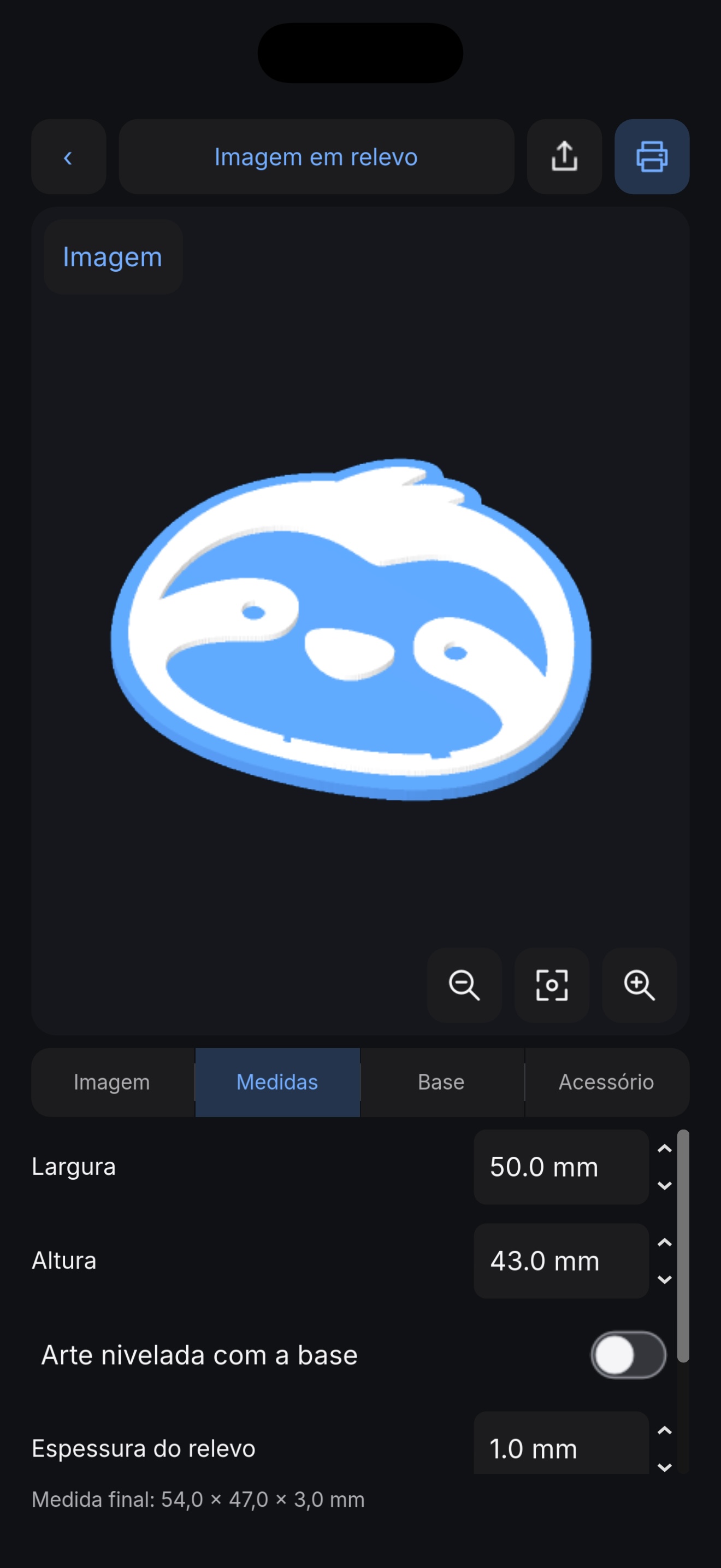 Relevo de imagem